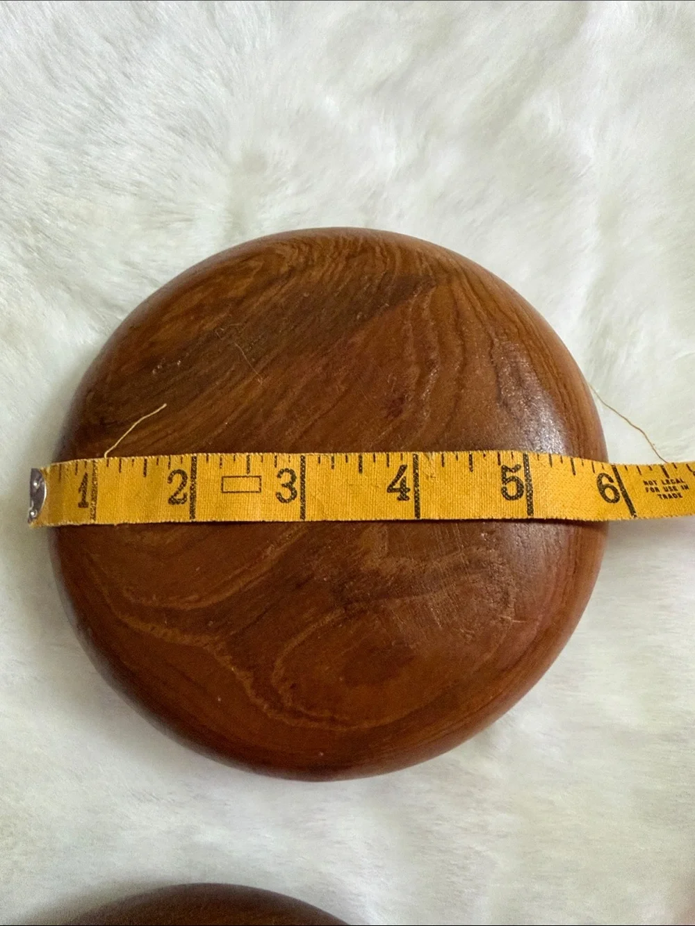 Teakwood salad bowl